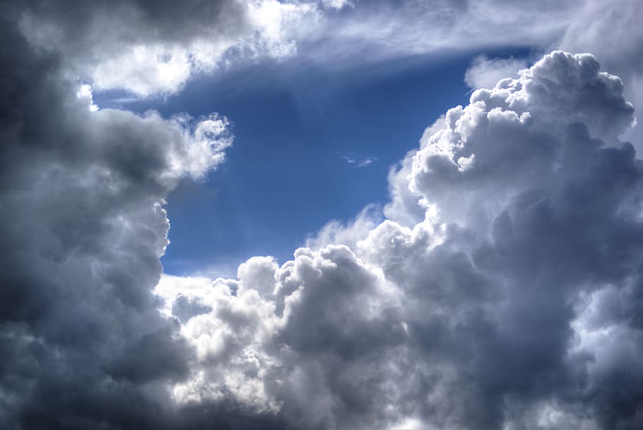 blue, sky, clouds, sunlight, cloud - sky, cloudscape, beauty in nature, environment, dramatic sky, overcast