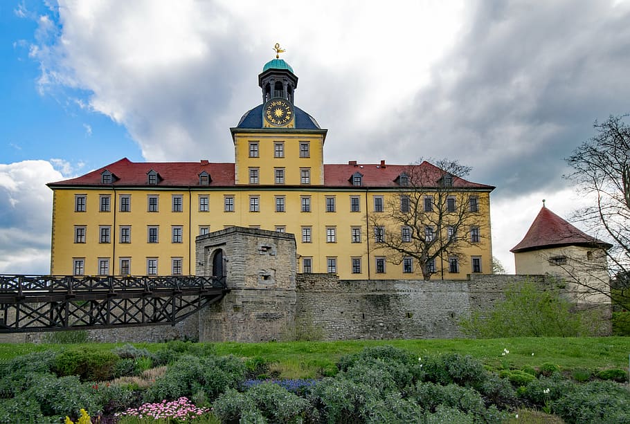 moritz castle, zeitz, saxony-anhalt, germany, castle, schlossgarten, attractions in moritzburg, landmark, park, architecture