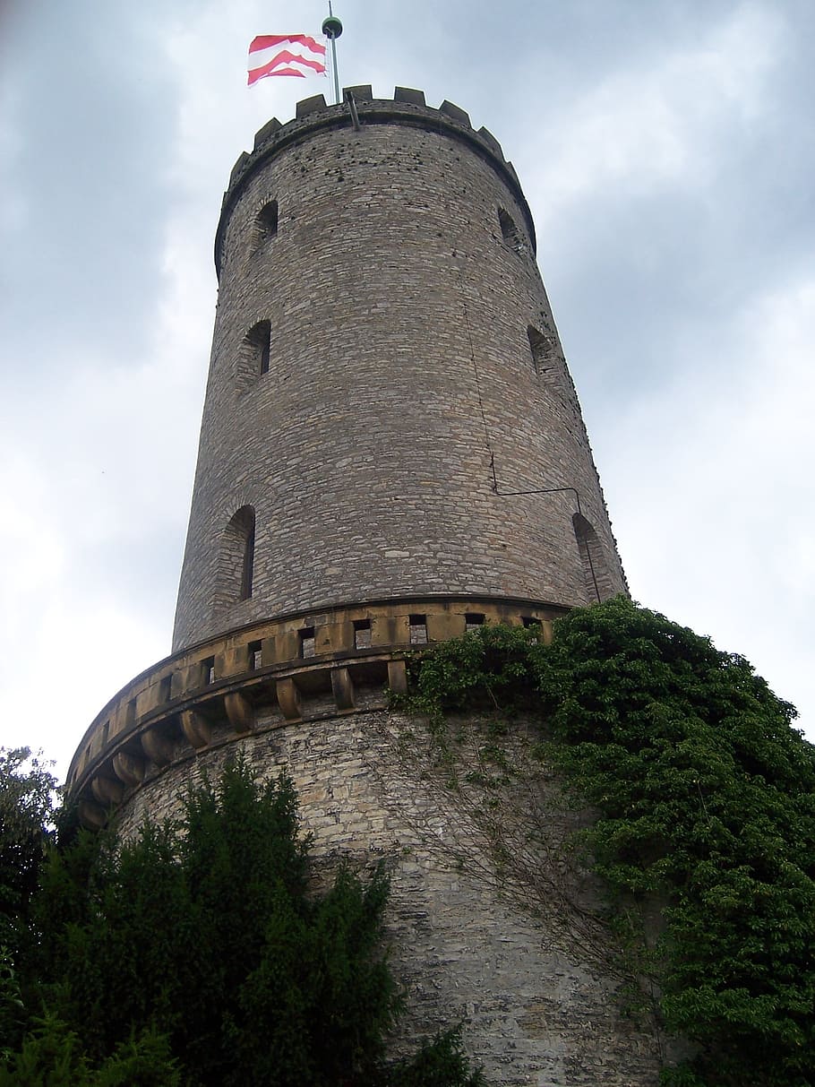 Sparrenburg, Bielefeld, castillo, torre, sustancia, torre de vigilancia, castillo del caballero, fortaleza, edad media, ruina