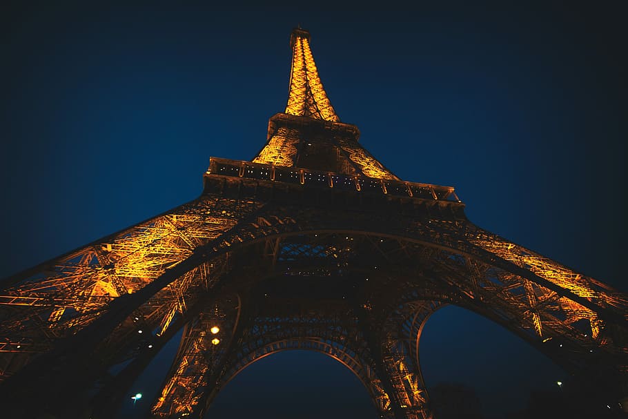 foto, siang hari, Menara Eiffel, Paris, arsitektur, Tempat terkenal, malam, pagoda, agama Budha, Tujuan perjalanan