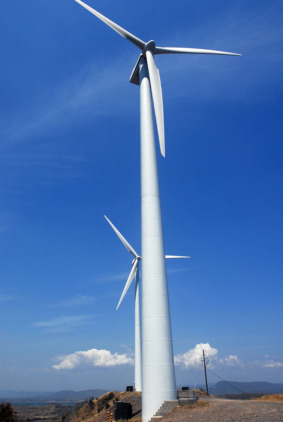 Wind Turbines, Clouds, Energy, sky, green energy, alternate source, power, electricity, outside, turbine