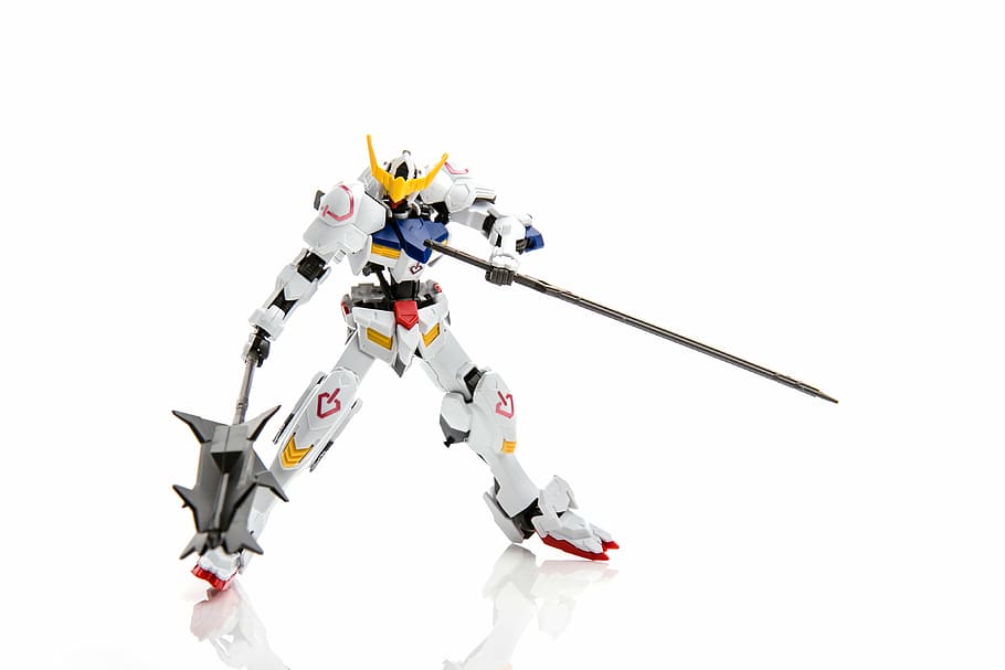 gundam, mobil, toy, products, robot, white background, cut out, studio shot, copy space, connection