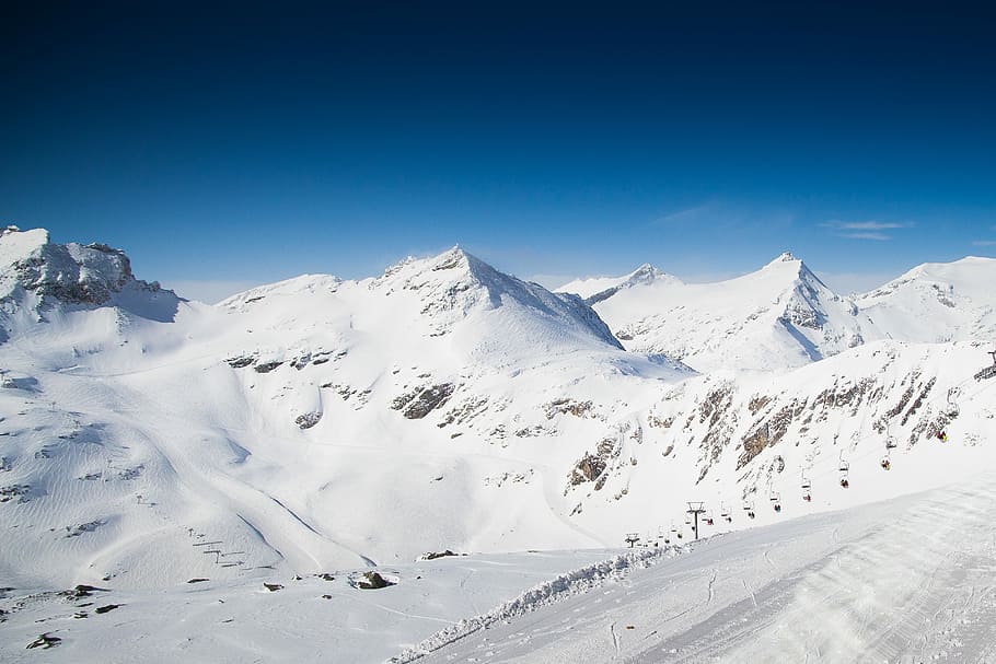 冬の山の風景, 素晴らしい, 冬, 山, 風景, bestamericanroadtrip, スキー, 雪, トップ, 自然