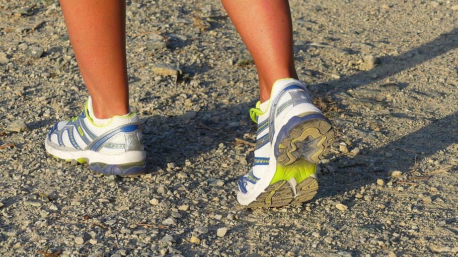 running shoes, run, sole, sneakers, shoes, running sports, jogging, body part, human body part, human leg