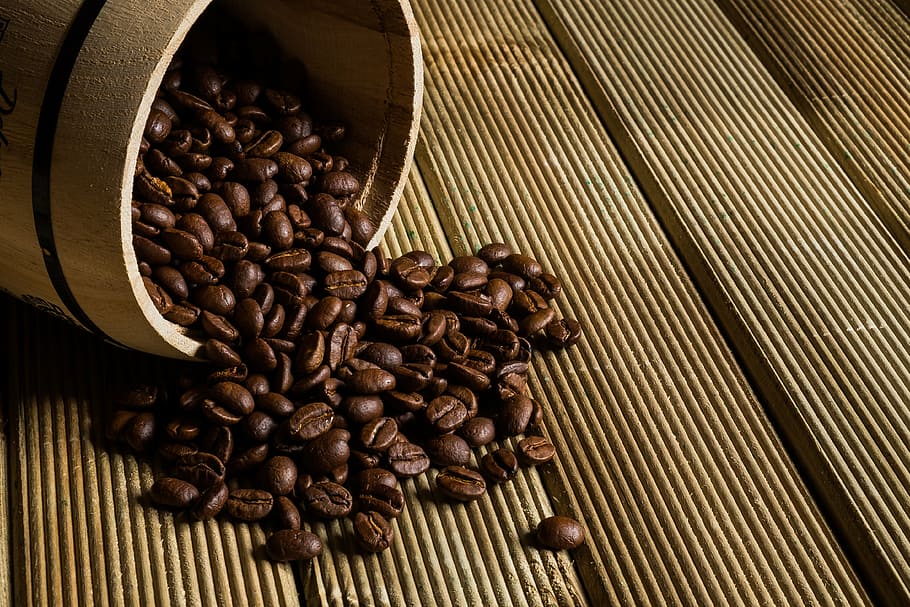 biji kopi banyak, biji-bijian kopi, kopi, minuman, kafein, panggang, menggiling, kacang, coklat, kafe