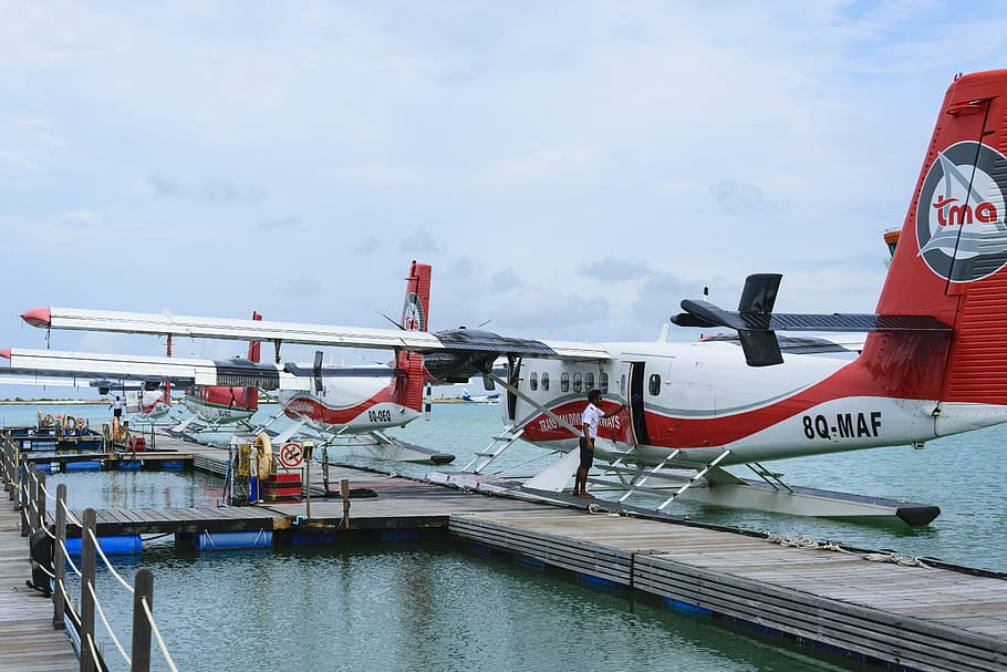 seaplane, trans maldivian airways, airline, maldives, flight taxi, transport, travel, holiday, aircraft, fly