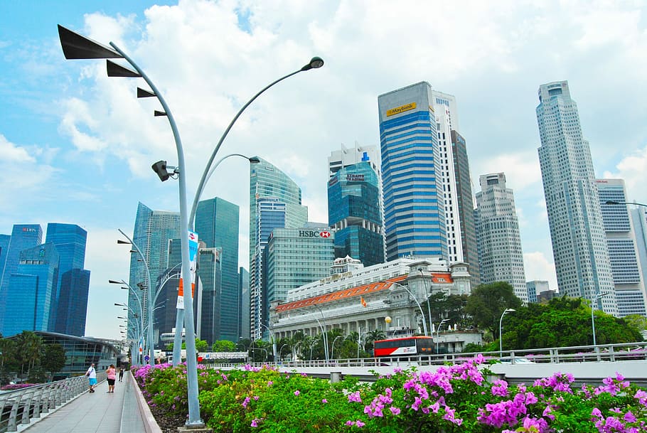 Singapore, Trip, City, Vista, trip, city, ещгкшые, skyscraper, modern, architecture, development