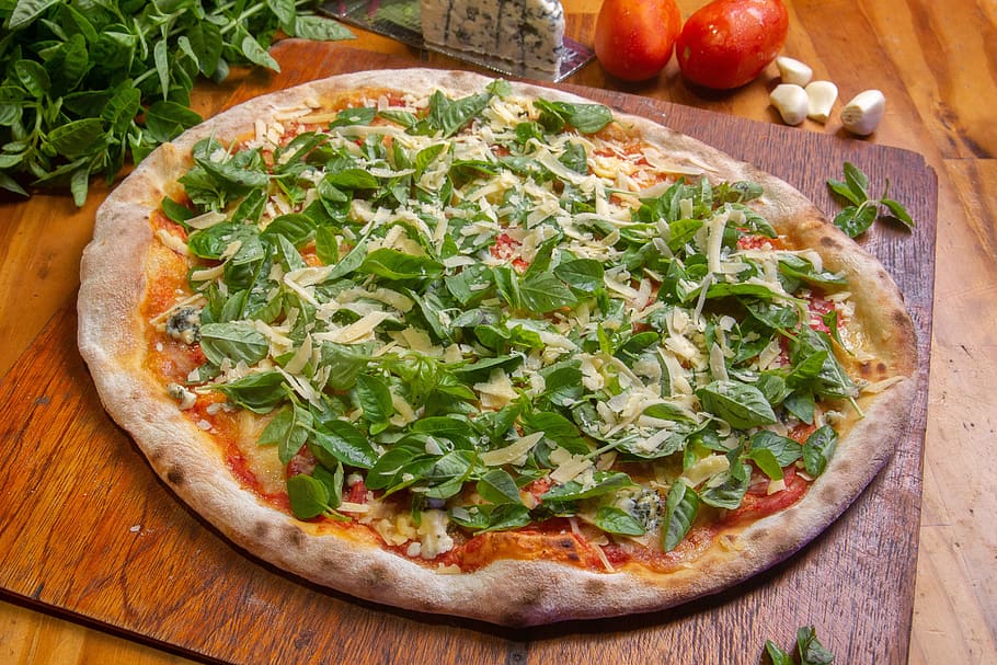 pizza, restoran, italia, makanan, nutrisi, pizzeria, gastronomi, makanan dan minuman, sayur-mayur, tomat