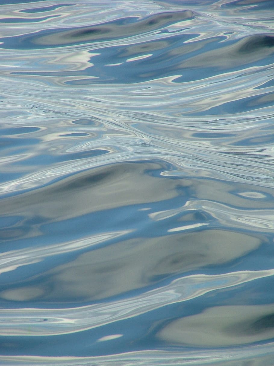 body of water, water, liquid, sea, back, background, blue, ripple, clean, reflection