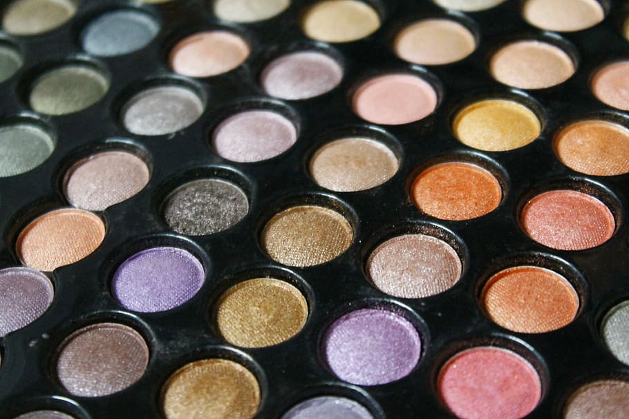 assorted-colored, eyeshadow palette, eye shadow, makeup, fashion, make-up, eye, girl, eyeshadow, cosmetics