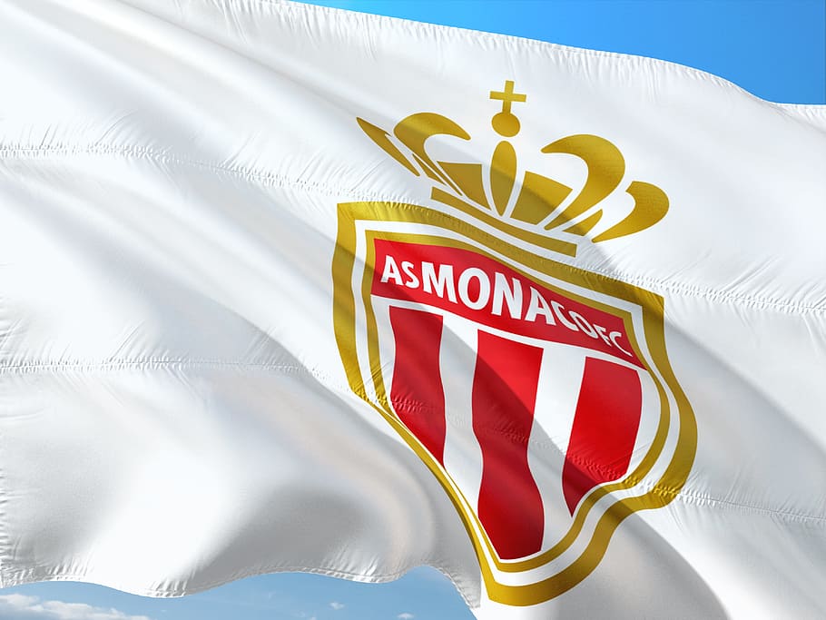football, soccer, europe, uefa, champions league, as monaco, white color, red, communication, business