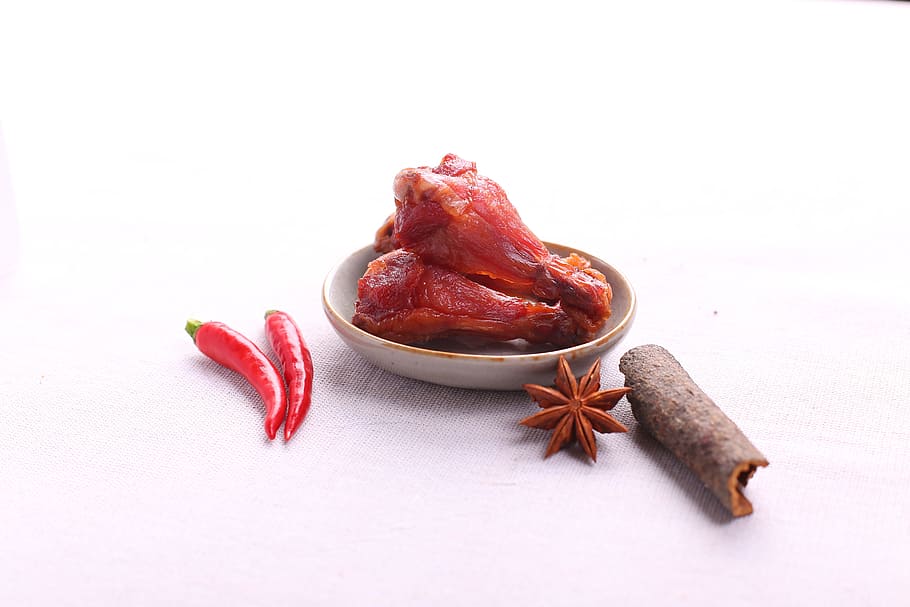 Food, Shoot, Chicken Legs, Red Pepper, food shoot, spice, food and drink, ingredient, studio shot, red
