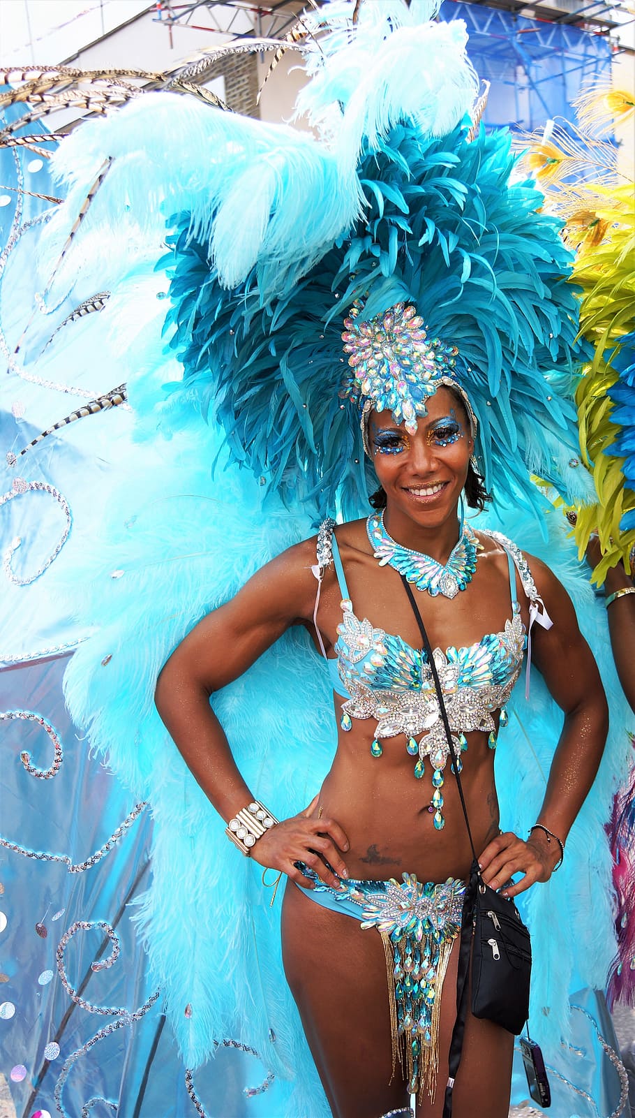 carnaval, sombrerería, disfraz, festival, notting hill, intérprete, desfile, baile, londres, ropa