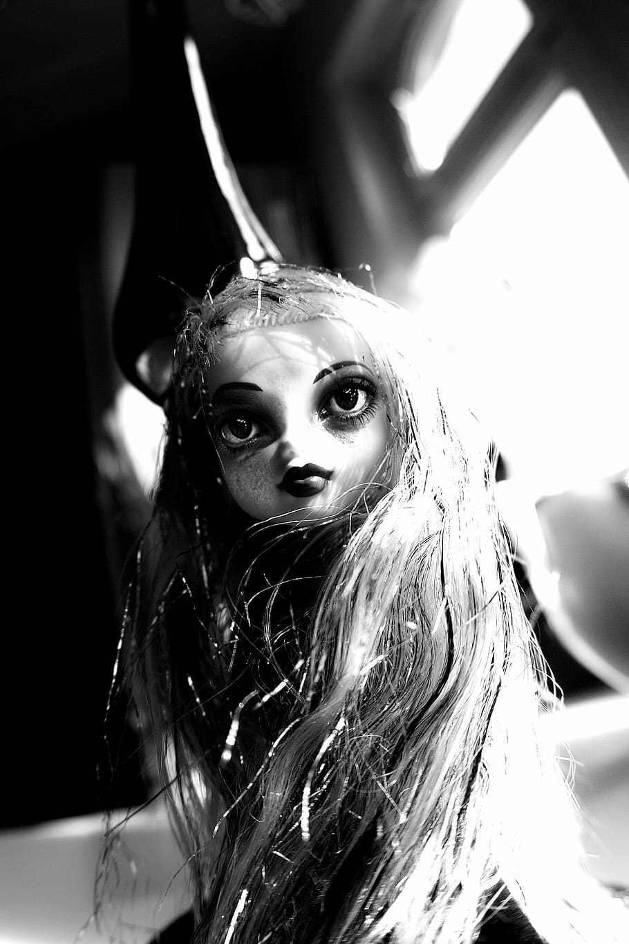 doll, hair, head, face, figure, toys, sweet, girl, display dummy, voodoo