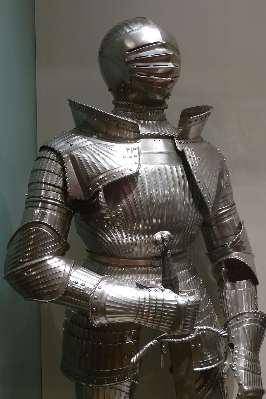 knight, armor, sword, warrior, protection, helm, metal, ritterruestung, princess, fighter