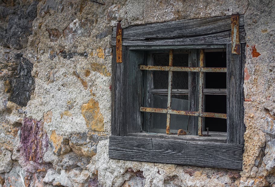 rough, wooden, window, house, purple, rural, decorated, vintage, decor, rustic