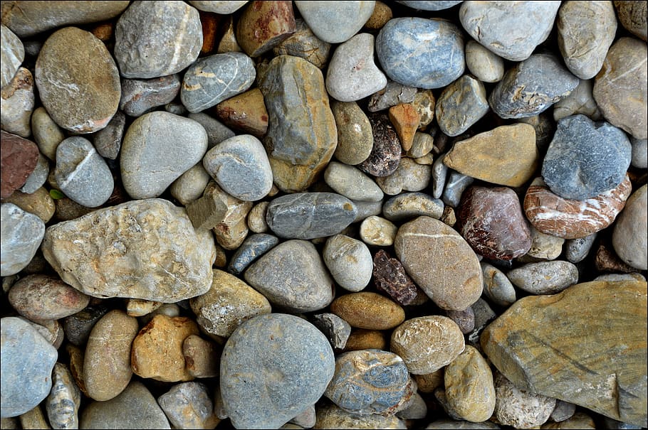 Pebble, Texture, Background, Stones, plump, steinchen, graphic, design, material collection, stone - object