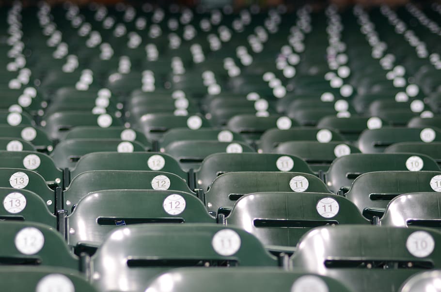 Stadium Seats Empty Event Grandstand Bleachers Baseball