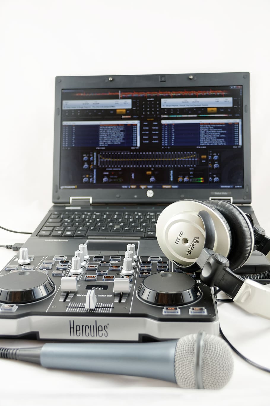 mixer, headphone, audio, hiburan, musik, mp3, dj, perangkat, perangkat teknis, vivanco