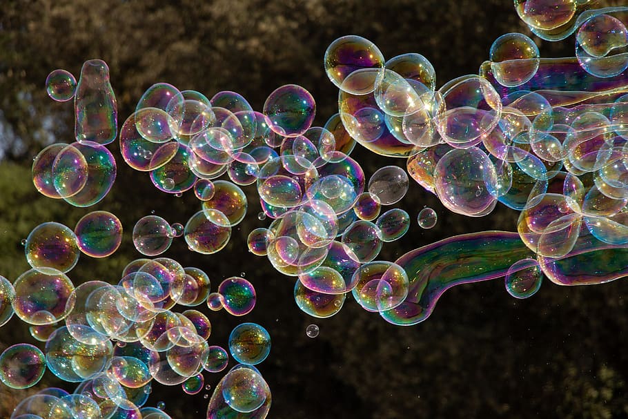 soap bubbles, fun, colors, make soap bubbles, soapy water, balls, float, bubbles, round, shimmer