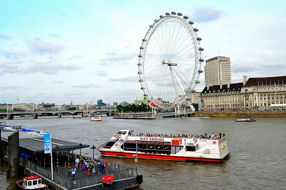 london, london eye, england, eye, city, river, uk, landmark, thames, architecture