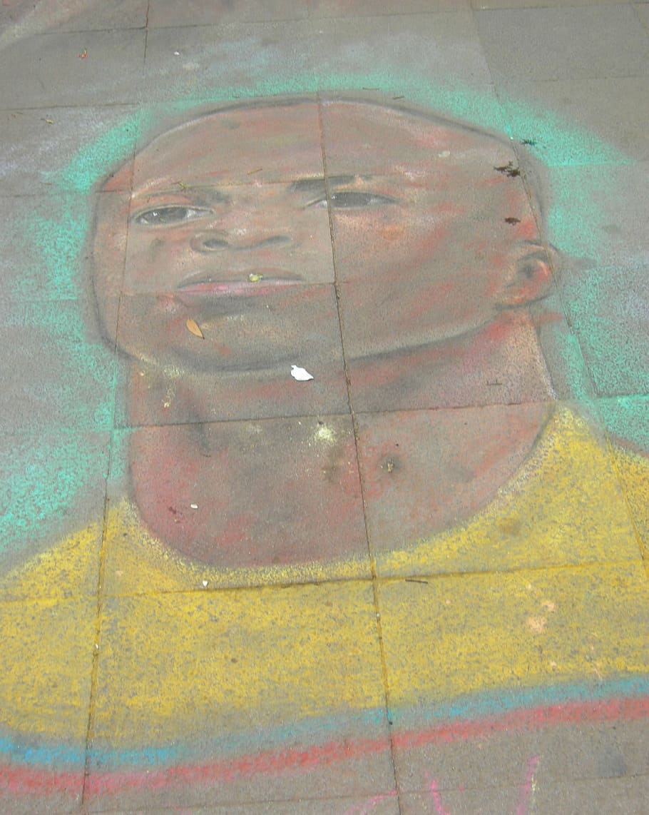 chalk, drawing, quito, ecuador, street arts, creativity, art and craft, reflection, close-up, multi colored