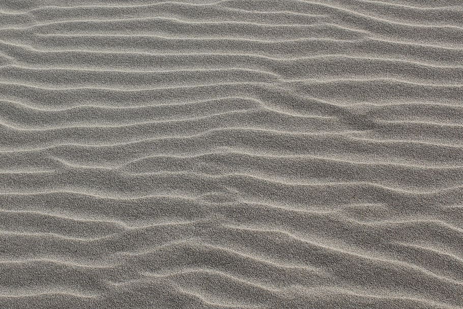 areia, padrões, textura, praia, ondulações, padrão, natureza, padronizar, planos de fundo, padrão de onda