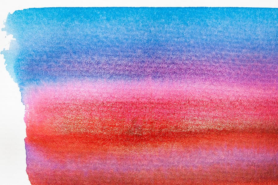vermelho, tinta multicolorida, branco, superfície, tinta, tinta tusche indiana, molhado, aquarela, técnica de pintura, solúvel em água