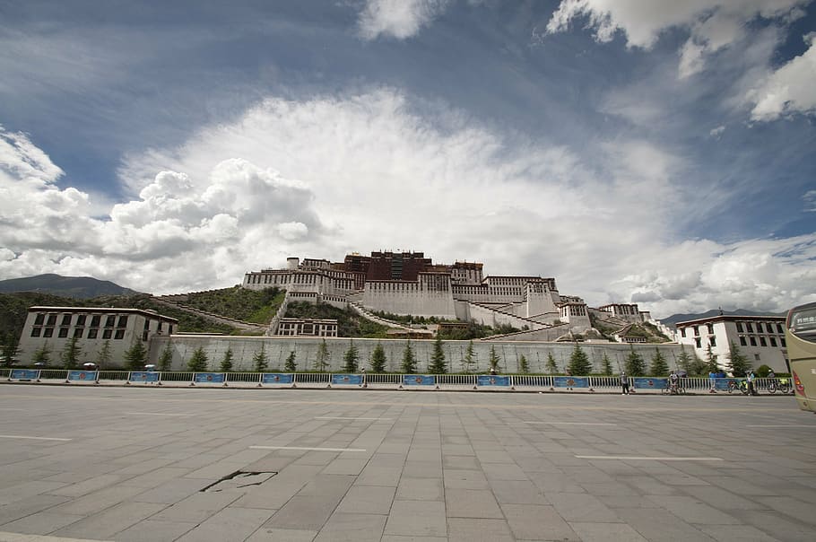 candi, tibet, istana potala, lhasa, china, unesco, sejarah, istana, potala, perjalanan