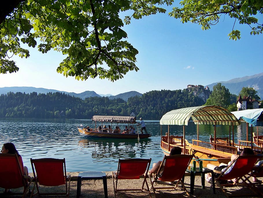 Lago Bled, Chill Out, Eslovenia, la región de gorenjska, karawanken, jumbo, inquietante, cuento de hadas, trekking, barcos