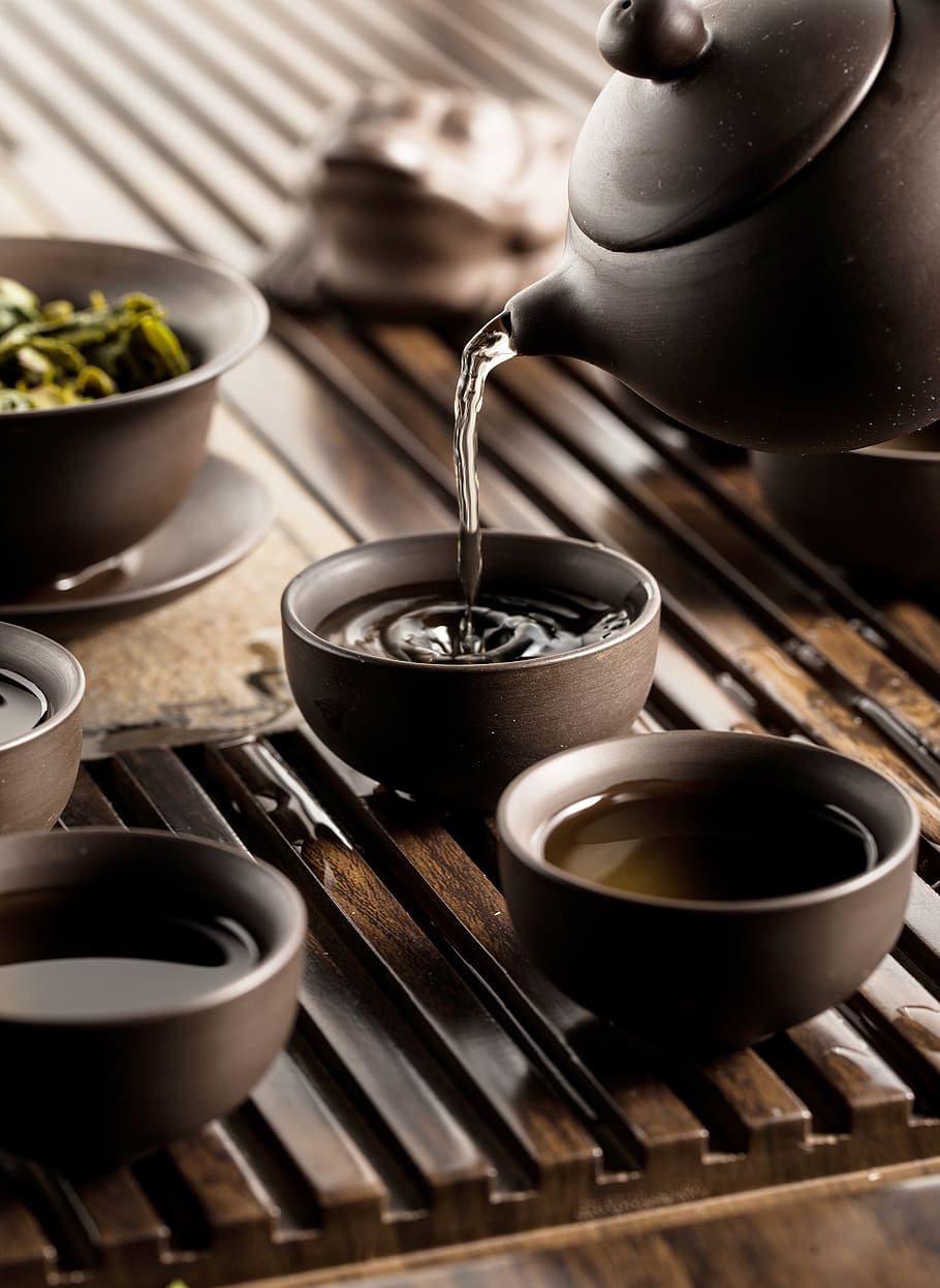 tea set, teapot, tea ceremony, food and drink, food, cup, drink, kitchen utensil, refreshment, indoors