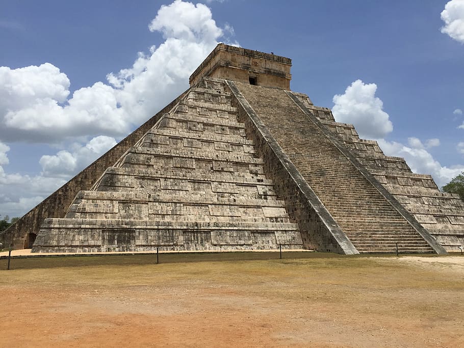 maya, ruins, chichen Itza, yucatan, mayan, kukulkan Pyramid, pyramid, architecture, history, famous Place