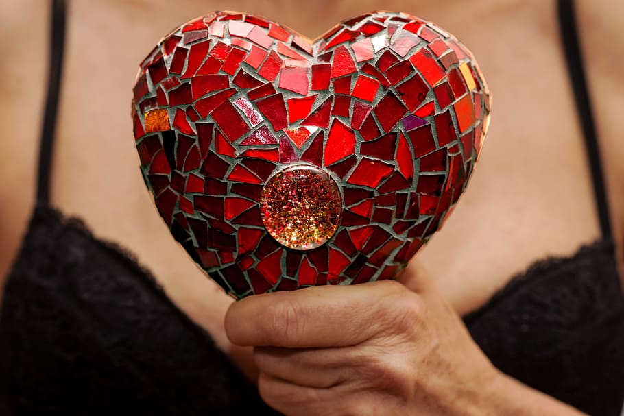 Cinta, Patah Hati, hati, hari valentine, merah, bersama, roman, meja roma, keberuntungan, memberi