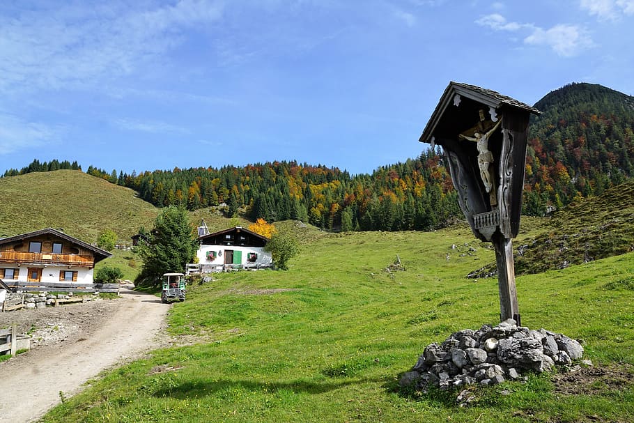 ellmau, scheffau, austria, landscape, nature, mountains, alpine, idyllic, millstatt, bergsee