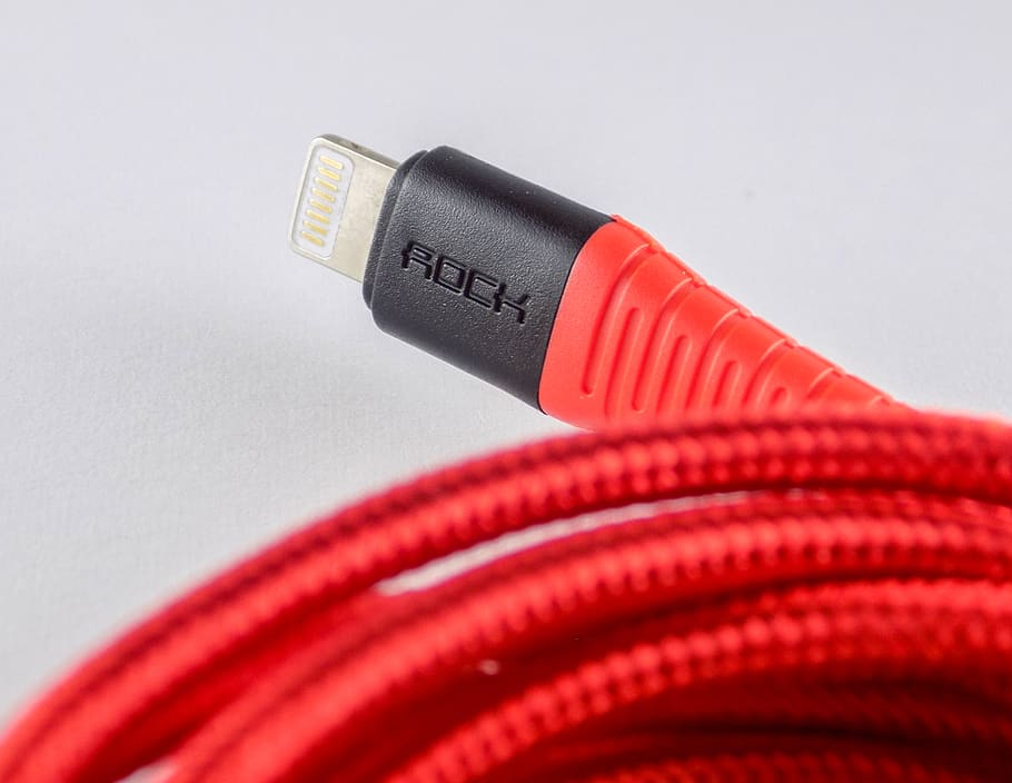 cable, the cord, technology, plugin, electric, connection, usb, lightning, loading, data