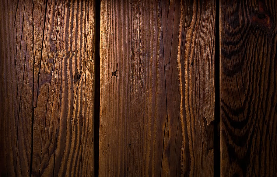 closeup, foto, marrom, prancha de madeira, close-up, madeira marrom, textura, grão de madeira, resistiu, lavado
