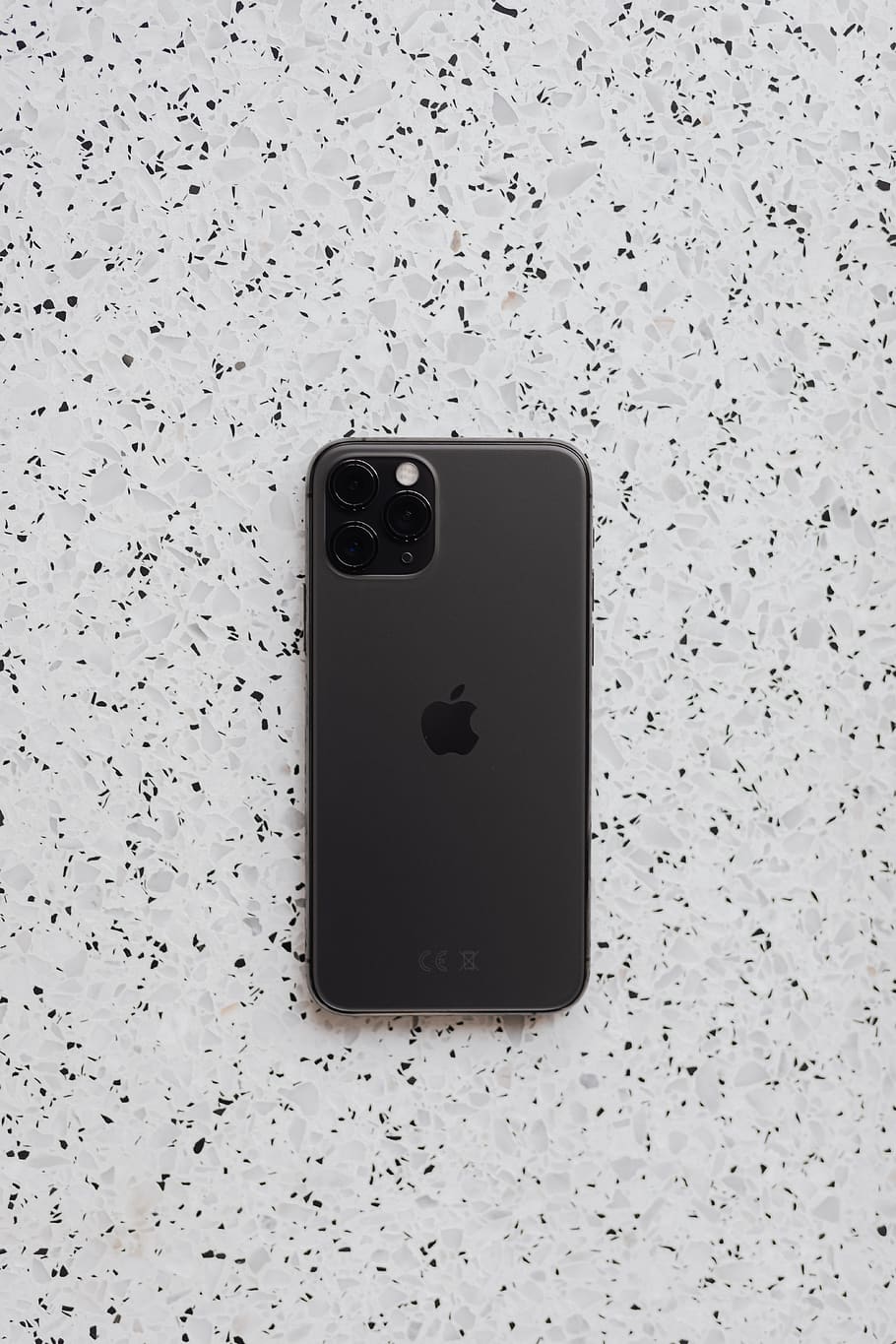 iPhone 11 Pro, iPhone 11, móvil, teléfono móvil, gris espacial, tecnología, teléfono, mármol, piedra, Apple