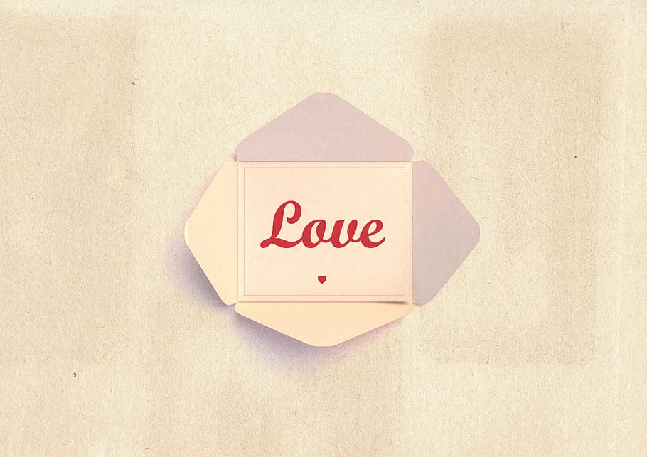 carta de amor blanca, amor, te amo, postal, papel, tarjeta, saludo, romántico, feliz, mensaje