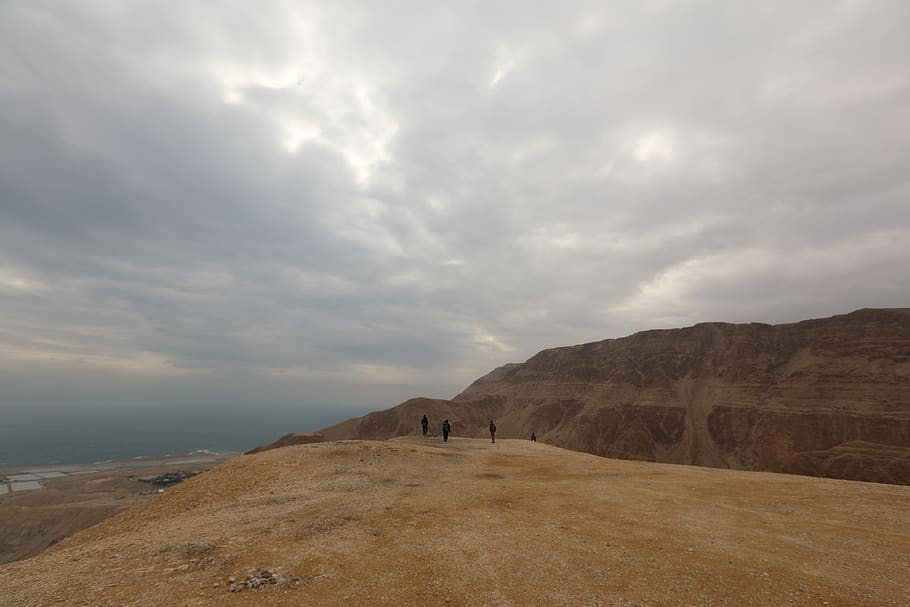 mounts, desert, nature, landscape, rock, mountain, israel, sky, cloud - sky, scenics - nature