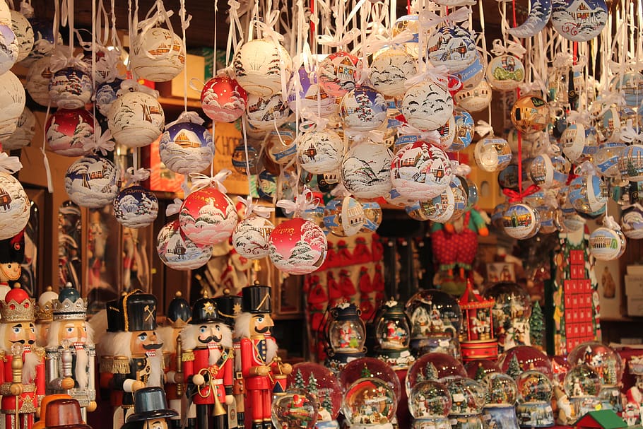 natal, mercado, mercado chrismas, inverno, decoração, viena, wien, representação humana, arte e artesanato, escolha