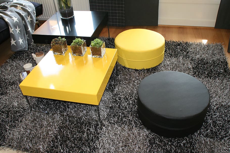 housing fair, black, gray, yellow, decor, piece of furniture, black and gray, still life, food and drink, indoors | Pxfuel