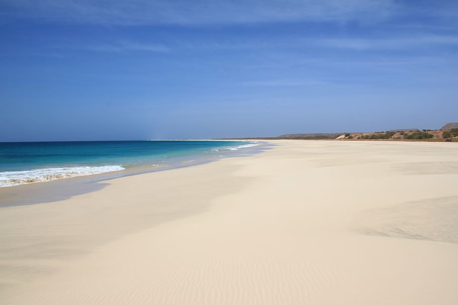boa vista, cape verde, vacations, nature, landscape, cape verde island, west africa, north atlantic, beach, loneliness