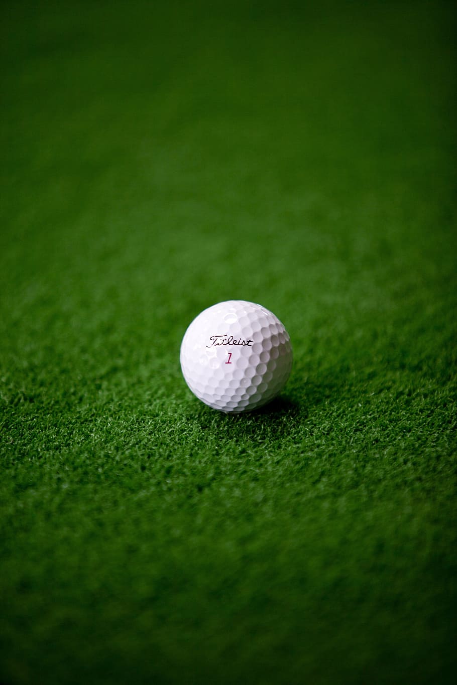 white, titleist golf ball, golf, golf balls, exercise, grass golf balls, sport, ball, activity, grass