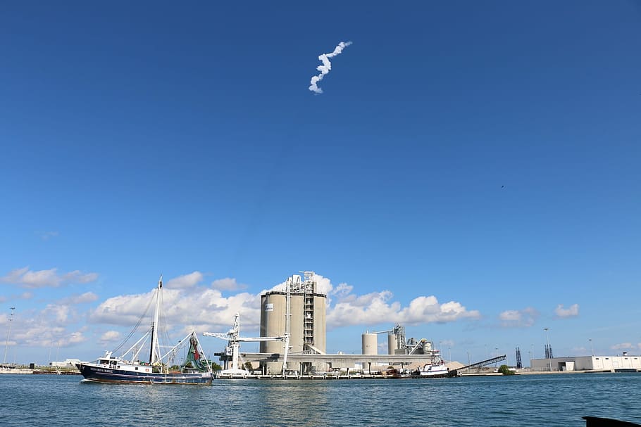 Boat, Spacex, Launch, Cape Canaveral, florida, nasa, sky, cape, canaveral, kennedy