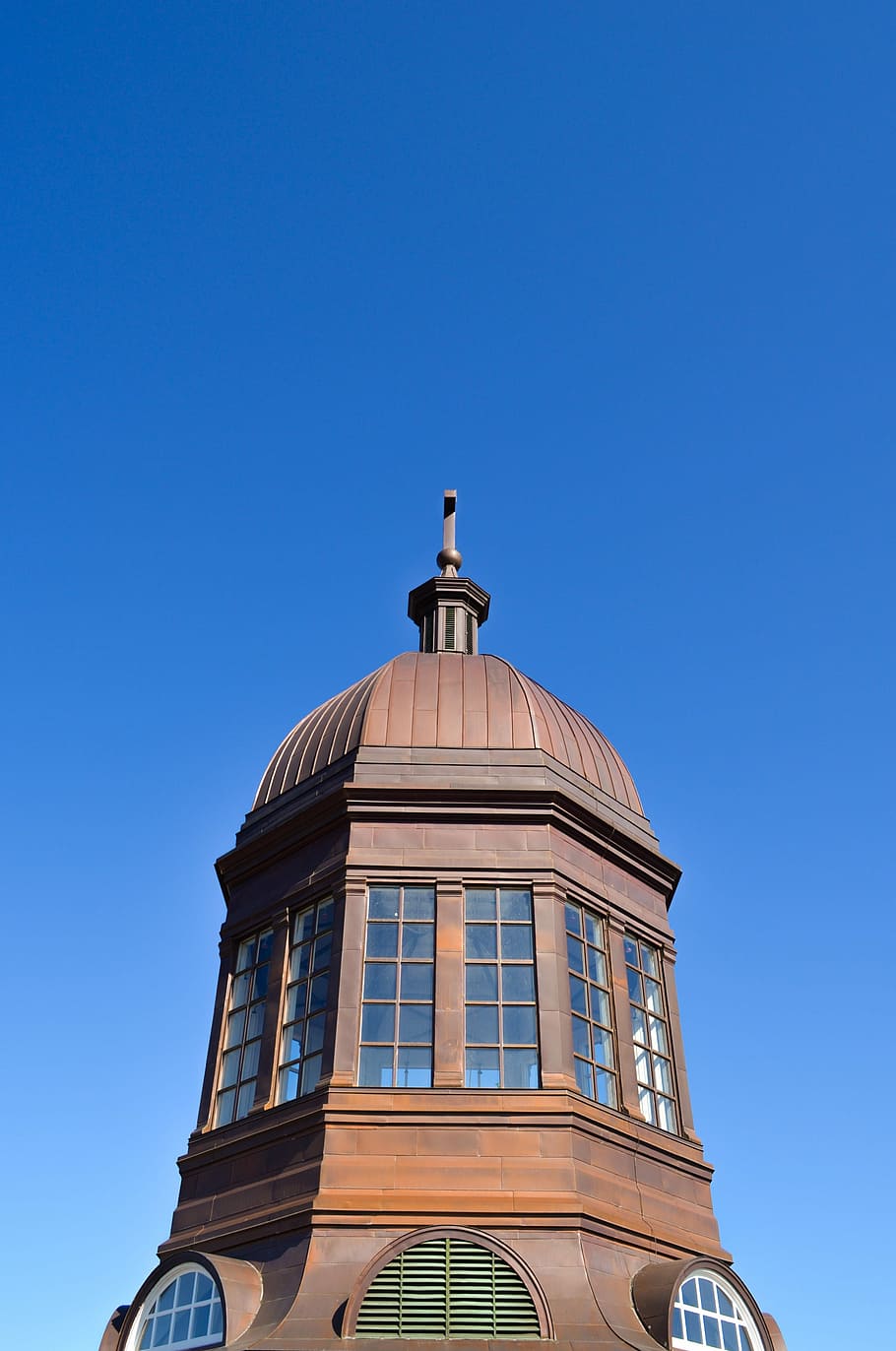 Dome, Architecture, Building, Glass, sky, architecture, building, cross, lookout, tower, view