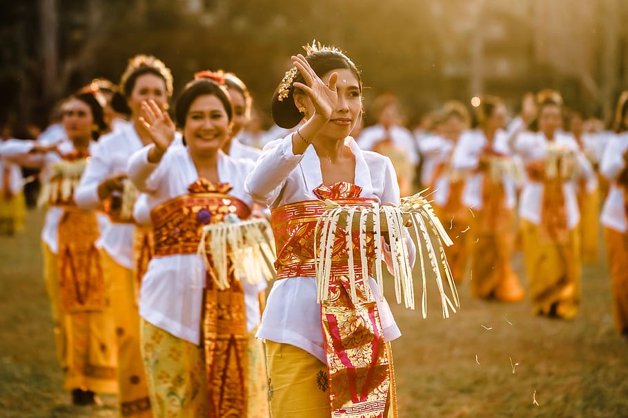 dance, balinese, traditional, women, bali, culture, tradition, people, festival, ceremony