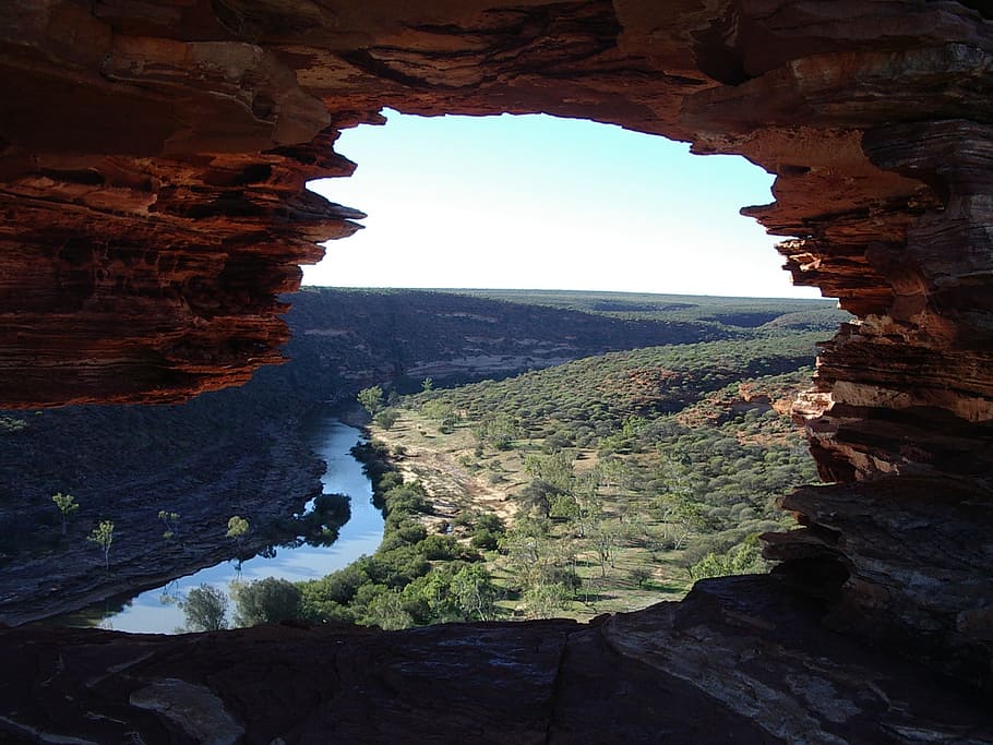호주, 창문, 여행, 록, 록-개체, 자연의 아름다움, 고체, 암석 형성, 평온, 조용한 장면