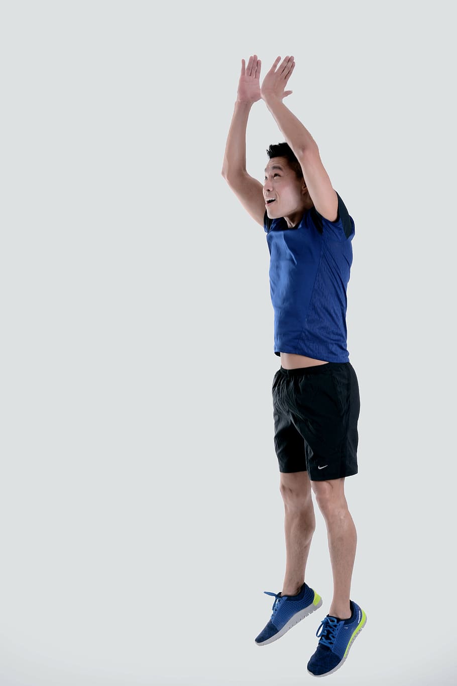 boy, jumping, clapping, sport, fitness, exercise, pilates, face man, body man, body