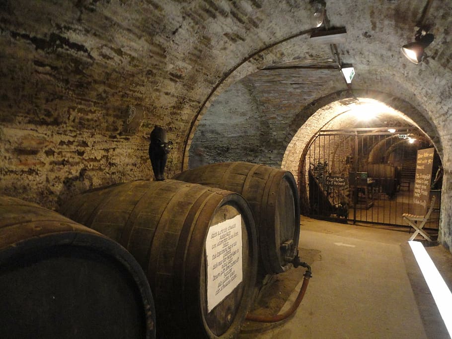 cellar, barrel, wine barrel, wooden barrels, barrels, stock, underground, bacchus, wine barrels, wine