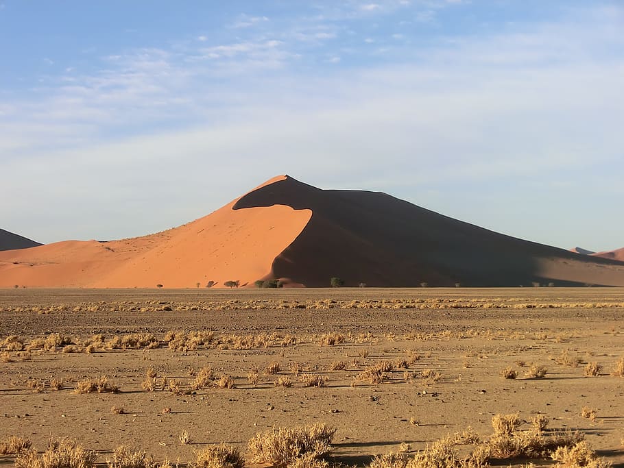 Namibia, duna, arena, arena de roter, África, desierto, sossusvlei Namibia, paisaje, tierra, paisajes: naturaleza